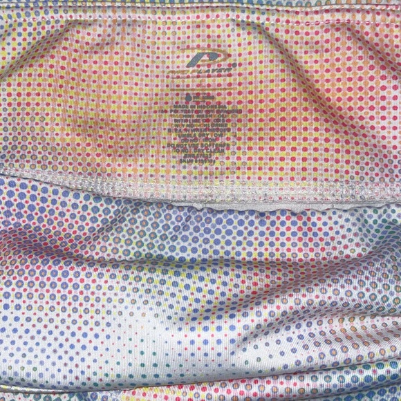 NWOT Player Multicolor Leggings. Size Medium - Picture 2 of 4